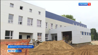 В Сысольском районе завершается строительство корпуса терапевтического отделения центральной райбольницы