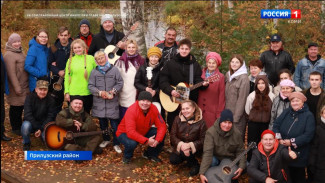 В прилузском парке "Тарачёво" прошла традиционная арт-встреча "Посидим с товарищами у костра"