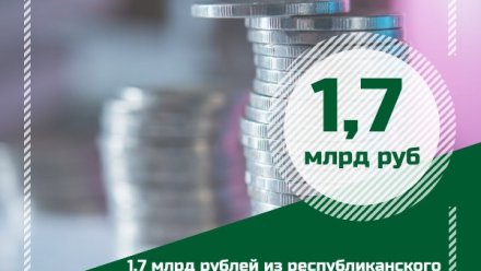 1,7 млрд рублей из республиканского бюджета направят на увеличение расходов на оплату труда бюджетников и льготное лекарственное обеспечение