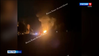 В Троицко-Печорском районе сгорел шестиквартирный дом: о происшествиях в Коми за сутки