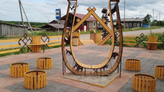 В селе Нившера завершили благоустройство площадки для отдыха