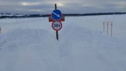 Изменение грузоподъемности ледовой переправы через р. Вычегда у с. Семуково в Усть-Вымском районе