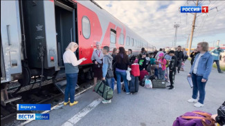 Воркута отправила детей в «Черноморскую зорьку»