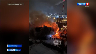 В Сыктывкаре сгорел частный дом