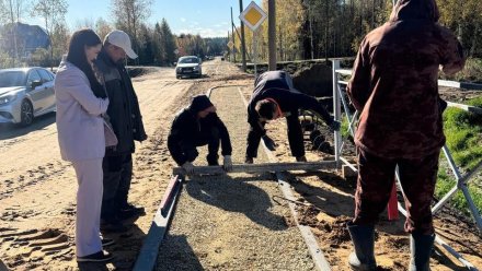 В микрорайоне Емваль строятся новые улицы