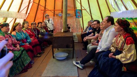 Ростислав Гольдштейн погрузился в культуру коми-ижемцев на фестивале "Луд"