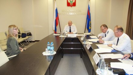 Заместитель Генерального прокурора Российской Федерации Алексей Захаров провел личный прием граждан в Республике Коми