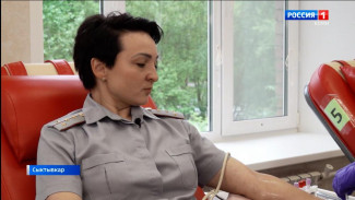 Сотрудники УФСИН Коми поддержали Всероссийскую акцию "Код донора - Защитники Отечества"