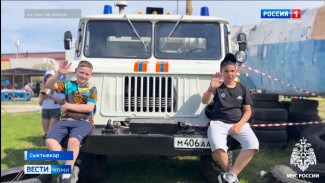 Юные Сыктывкарцы поучаствовали в акции «Звёздочки МЧС»