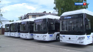 На дороги Сыктывкара выйдут пять новых автобусов большой вместимости