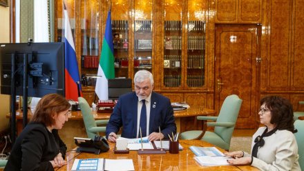 Владимир Уйба провёл встречу с руководителями учреждений Росреестра и Роскадастра по Республике Коми