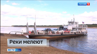 В Коми ожидается понижение уровня воды в реках Вычегда и Печора до опасной отметки