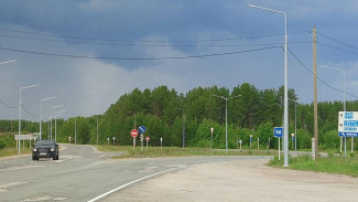 В Коми завершаются работы по освещению региональных дорог