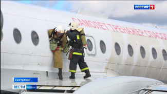 В Сыктывкарском аэропорту  прошло масштабное тактико-специальное учение по пресечению условного террористического акта