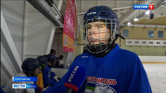 Хоккеисты клуба «Строитель» вышли на первые ледовые тренировки