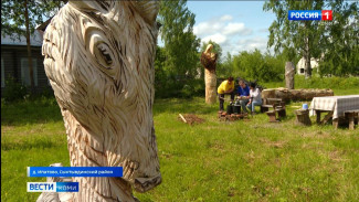 В деревне Ипатово проходит художественный пленэр