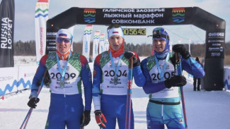 Лыжники Коми Ермил Вокуев и Анастасия Власова стали победителями марафона в Галиче