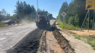 В Усть-Куломском районе к сентябрю отремонтируют участок дороги