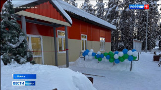 В Ижме открыли новую лыжную базу