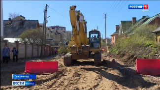 В Сыктывкаре продолжается второй этап ремонтных работ проезжей части на улице Громова