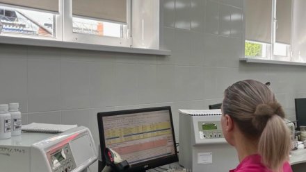 В Сыктывкарской поликлинике завершили первый этап ремонта лаборатории