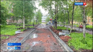 В Инте  началось благоустройство сквера ВДВ