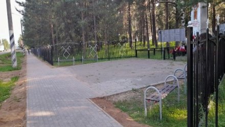 В Помоздино Усть-Куломского района создана современная пешеходная зона