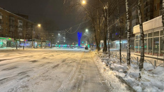 За выходные с улиц Сыктывкара вывезено 9,3 тысячи кубометров снега