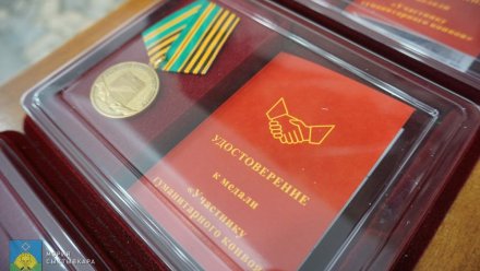 В столице Коми медалями отметили добровольцев и волонтеров, оказывающих помощь бойцам СВО