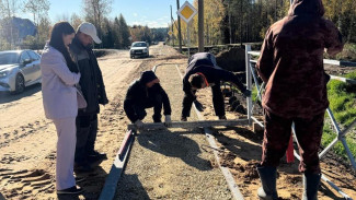 В микрорайоне Емваль строятся новые улицы