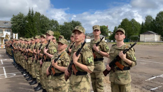 В Сыктывкаре приняли присягу военнослужащие Центра подготовки  Северо-Западного округа Росгвардии