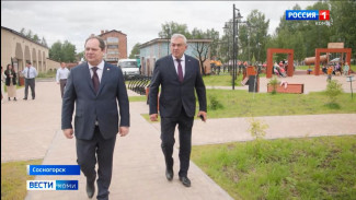 Ростислав Гольдштейн побывал с рабочим визитом в Сосногорском районе 