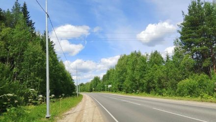 В Визинге завершены работы по установке освещения