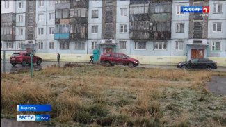 В Заполярье впервые в этом сезоне выпал первый сильный снегопад