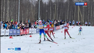 Победительницей масс-старта на 50 км в рамках чемпионата России стала Дарья Канева