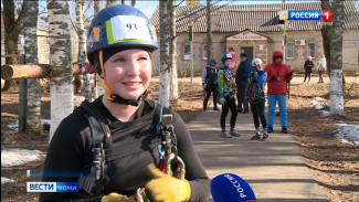 Команда по спортивному ориентированию из Межадорской школы готовится к большим соревнованиям