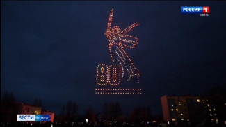 На Ямале состоялось шоу дронов