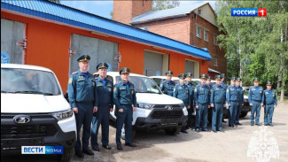 Парк МЧС по Республике Коми пополнился четырьмя автомобилями Лада "Нива"