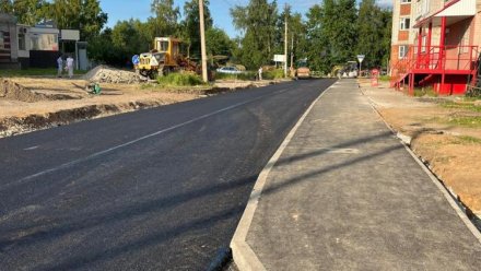 Завершен долгожданный ремонт проезжей части на улице Лесозаводской