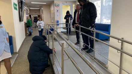 Сыктывкарскую городскую поликлинику обновили в рамках создания безбарьерной среды