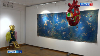 Персональная выставка художницы Веры Петровской «Путеводная звезда» в Национальной галерее РК