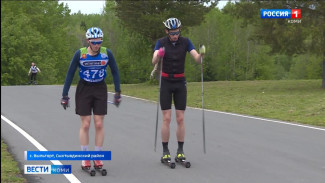 На Республиканском лыжном стадионе имени Раисы Сметаниной полным ходом идут тренировки спортсменов к предстоящему сезону