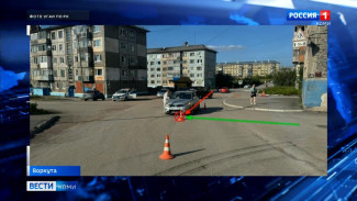 В Воркуте подросток попал в дорожную аварию