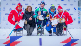 Иван Голубков завоевал серебро в биатлоне в рамках Зимних игр паралимпийцев «Мы вместе. Спорт»