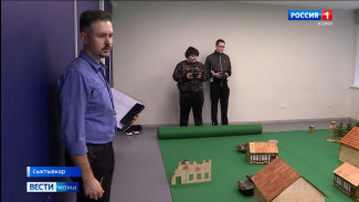  На базе Академии юных талантов в Сыктывкаре в эти дни проходят тренировочные бои на радиоуправляемых танках