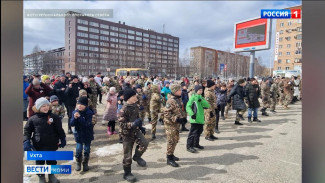  В Ухте 1 мая прошел масштабный субботник