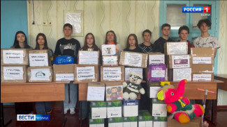  В Горьковскую школу Херсонской области доставлен гуманитарный груз с канцтоварами из Республики Коми