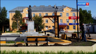 В Печоре благоустроили сквер у кинотеатра имени Максима Горького
