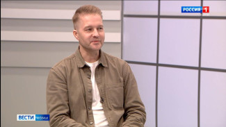 Телерадиокомпанию "Коми Гор" посетил военный корреспондент каналов "Россия" и "Россия 24"  Егор Григорьев