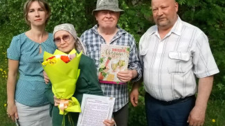 В Год семьи "золотой" юбилей совместной жизни отметили супруги Ульныровы из поселка Кебанъель Усть-Куломского района
